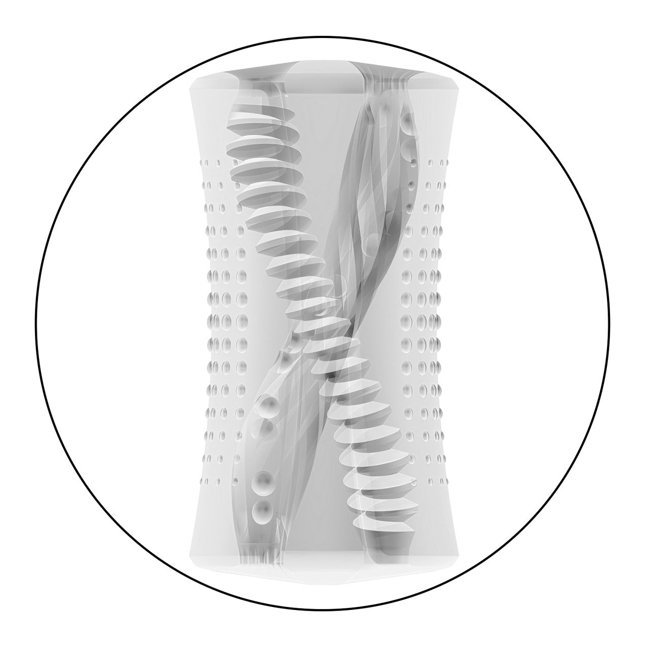 Cyclone Dual Ribbed Stroker - Thorn & Feather