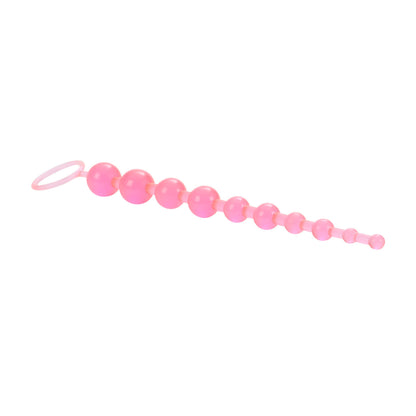 X-10 Anal Beads - Pink - Thorn & Feather