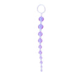 X-10 Anal Beads - Purple - Thorn & Feather