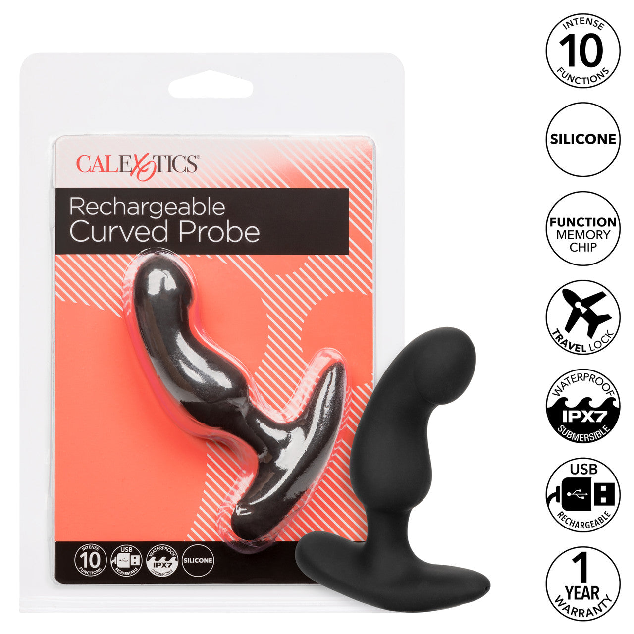 Rechargeable Curved Probe - Thorn & Feather