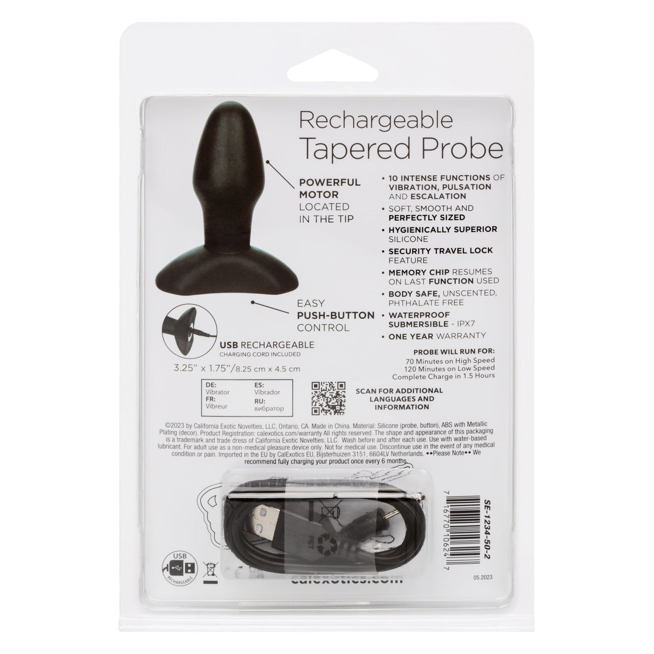 Rechargeable Tapered Probe - Thorn & Feather