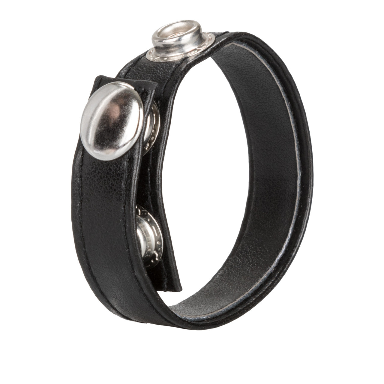 Leather 3 Snap Ring