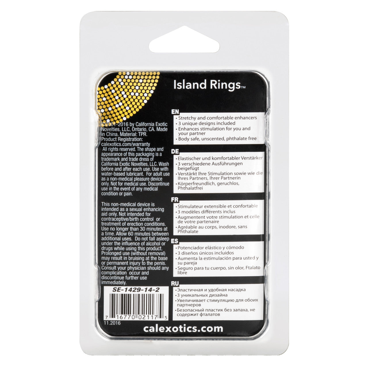 CalExotics Island Rings