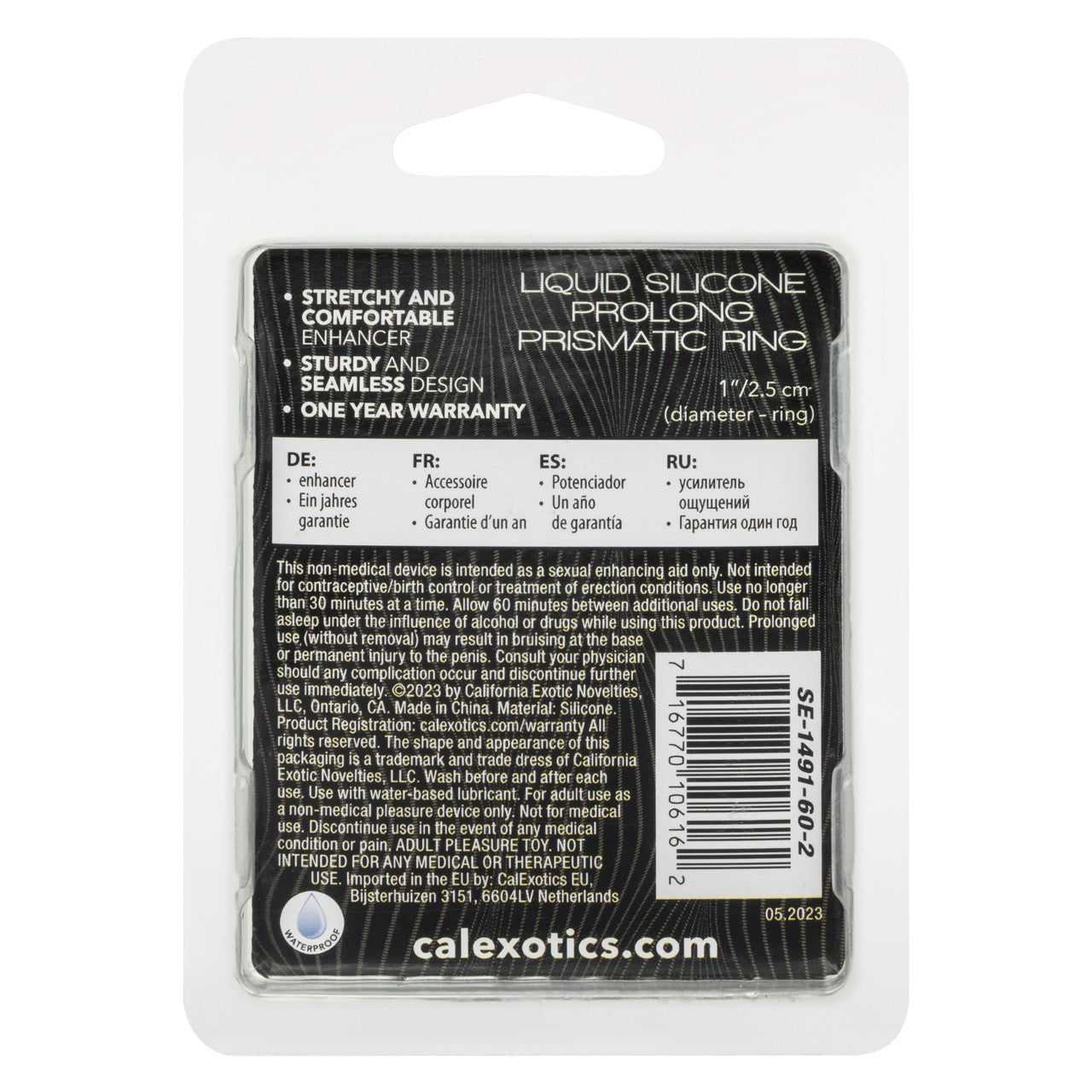 Alpha Anneau prismatique Prolong en silicone liquide