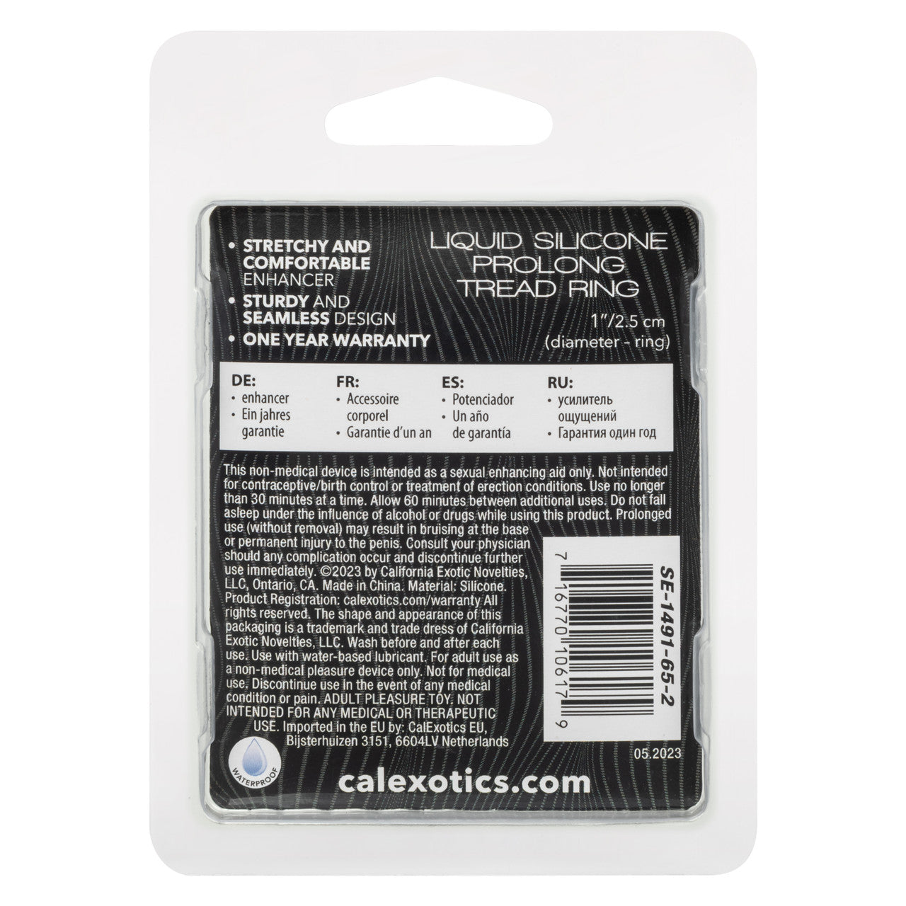 Bague de roulement en silicone liquide Alpha Prolong