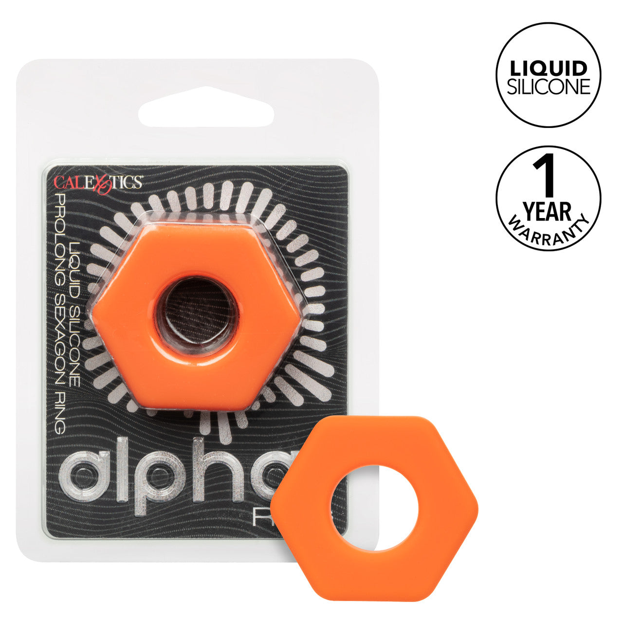Alpha Anneau Sexagon Prolong en silicone liquide