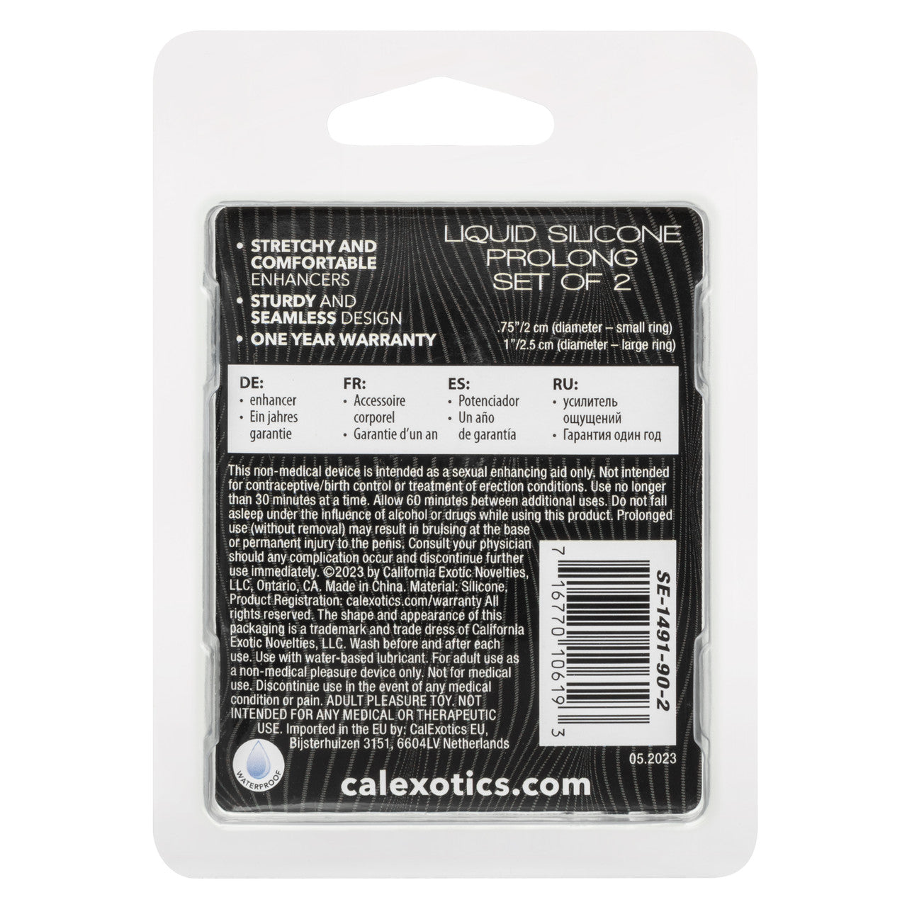 Lot de 2 Prolongateurs en Silicone Liquide Alpha