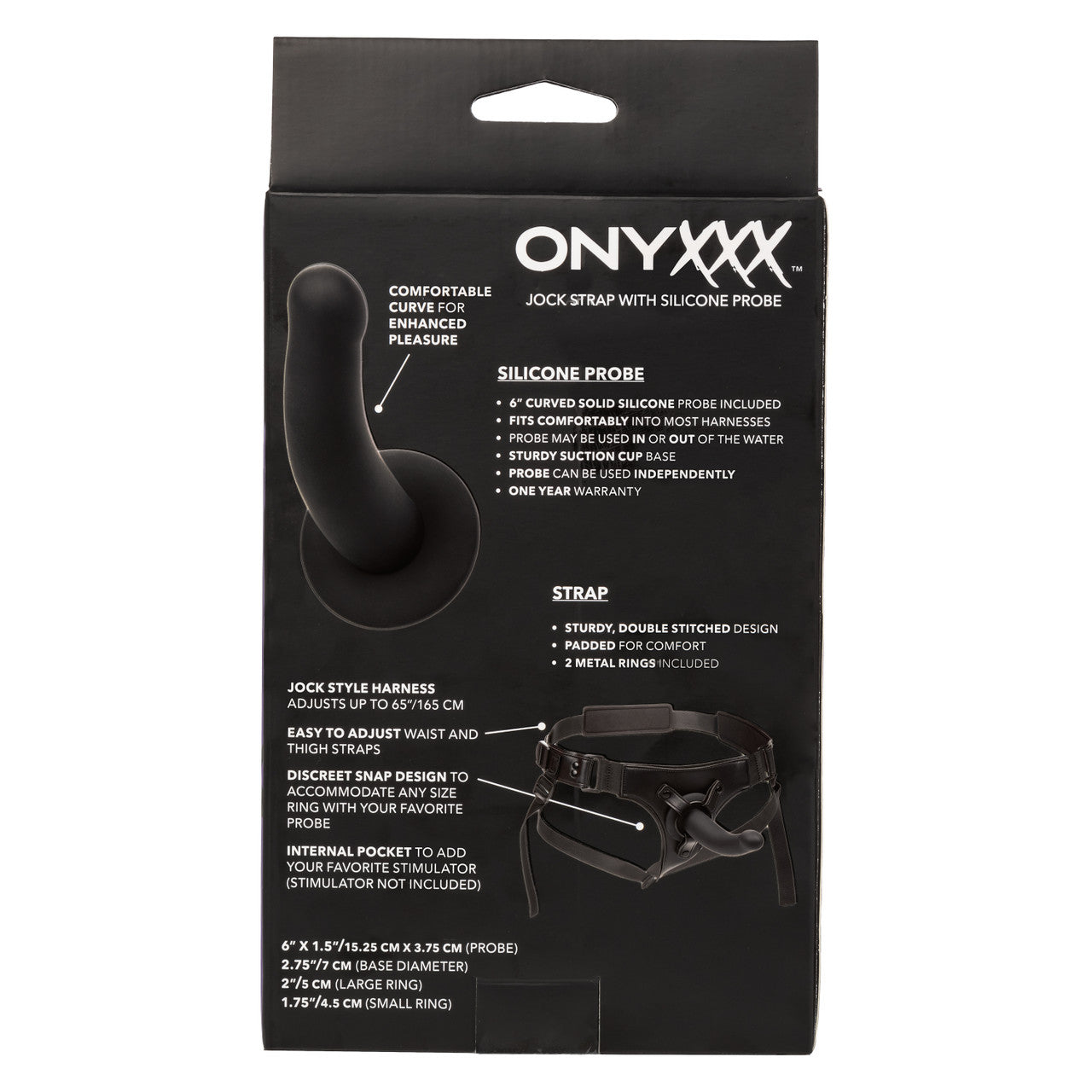 Jock Strap Onyxxx avec sonde en silicone