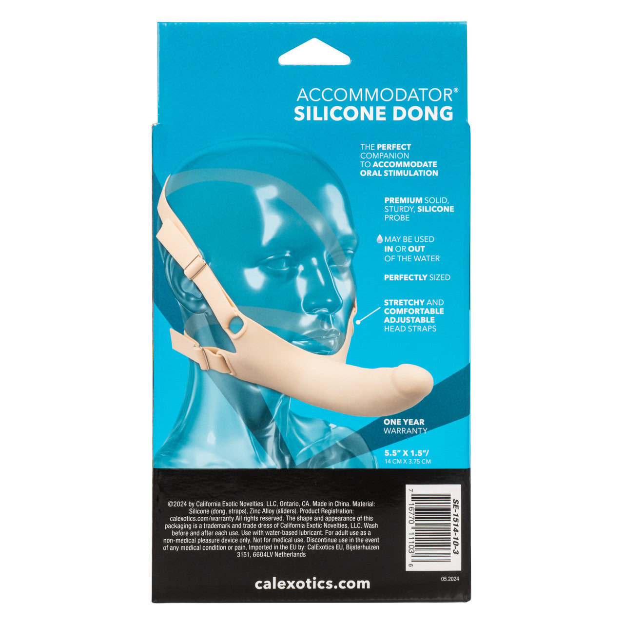 Accommodator Silicone Dong - Ivory