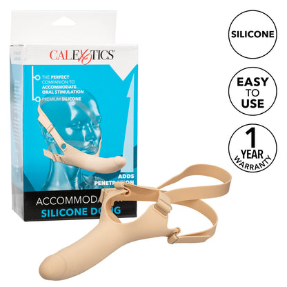 Accommodator Silicone Dong - Ivory