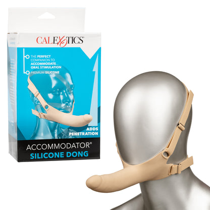 Accommodator Silicone Dong - Ivory