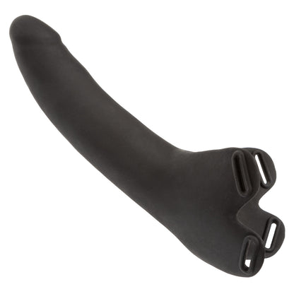 Accommodator Silicone Dong - Black