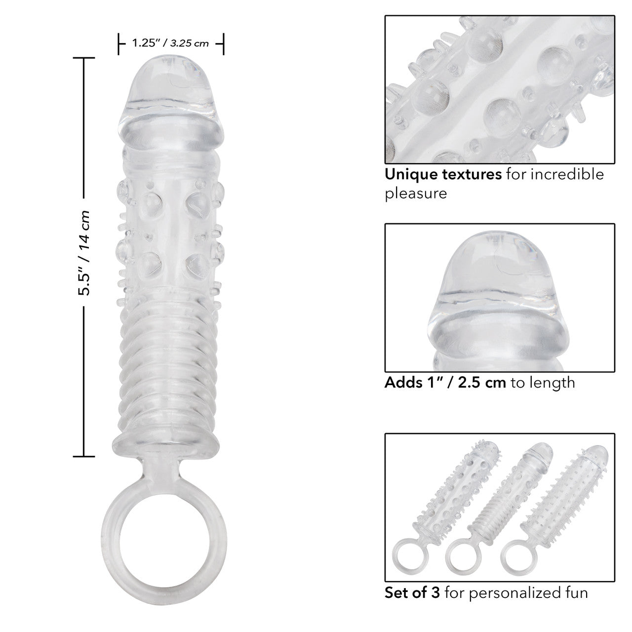 Set d'Extension Texturée 3 Pièces