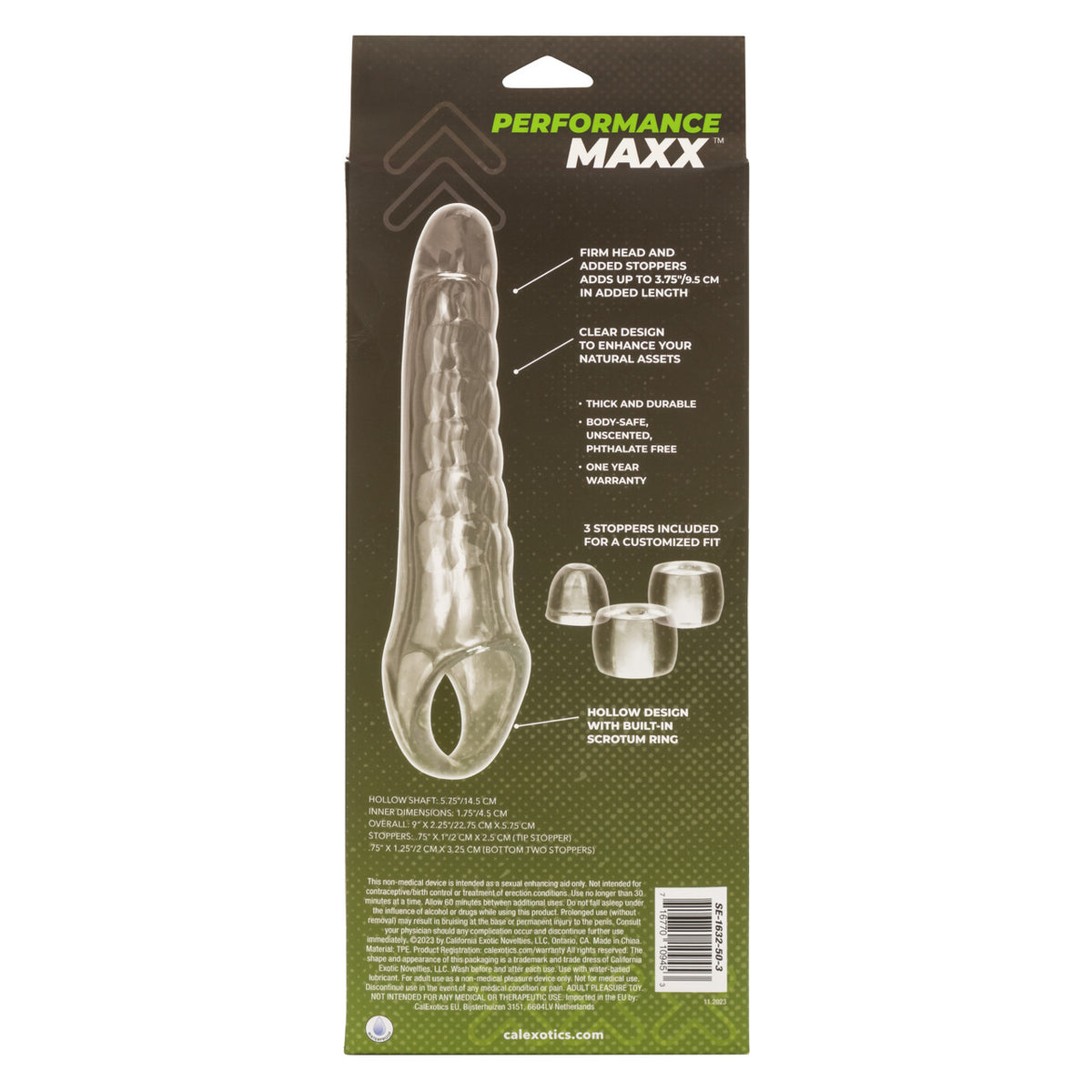 Kit d'extension transparent Performance Maxx
