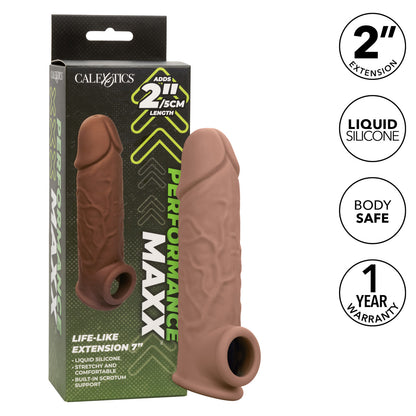 Performance Maxx Life-Like Extension 7" - Brown