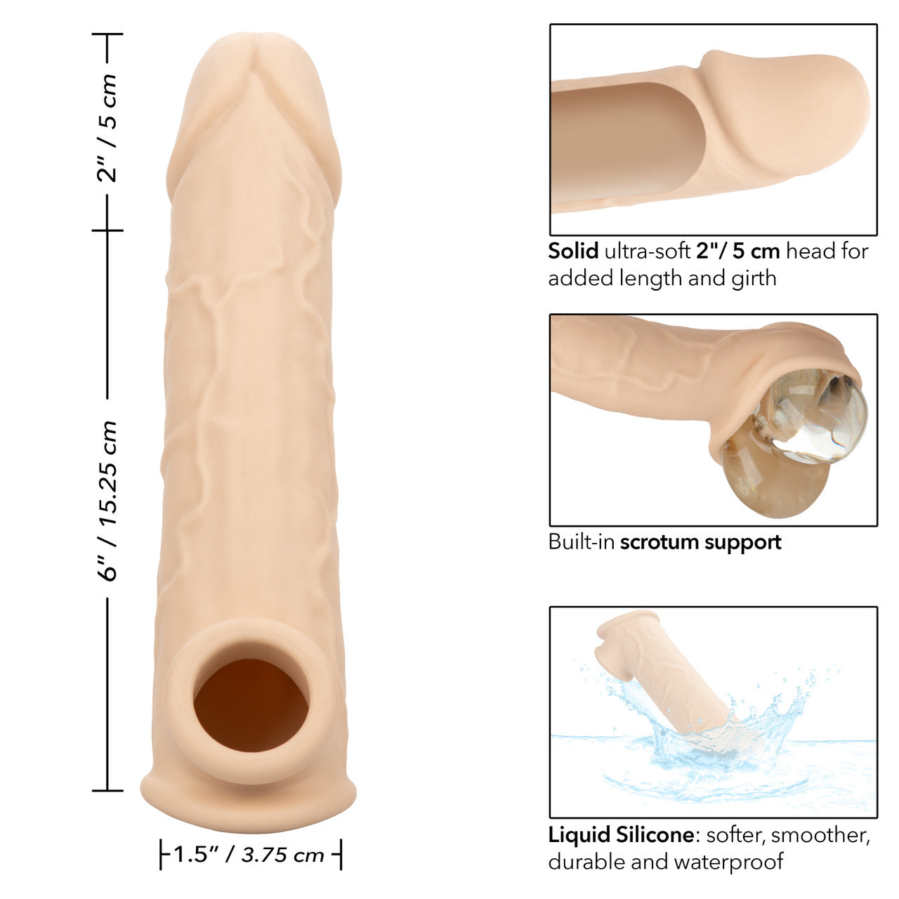 Performance Maxx Life-Like Extension 8"