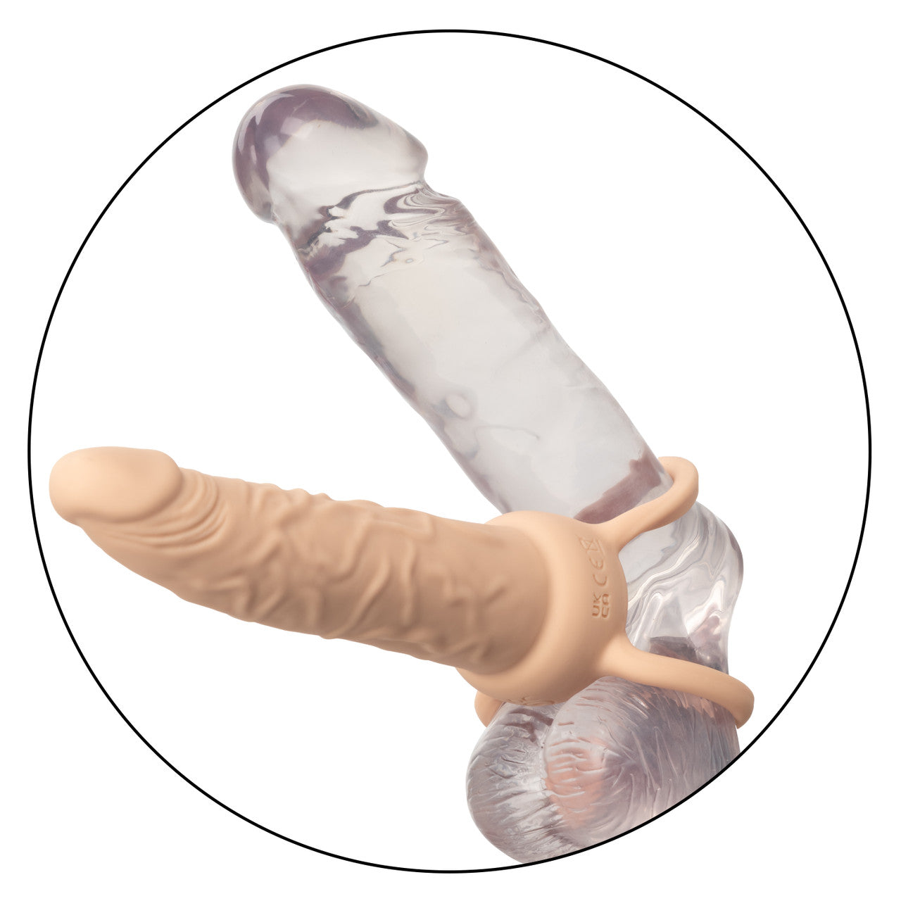 Rechargeable Dual Penetrator - Ivory - Thorn & Feather