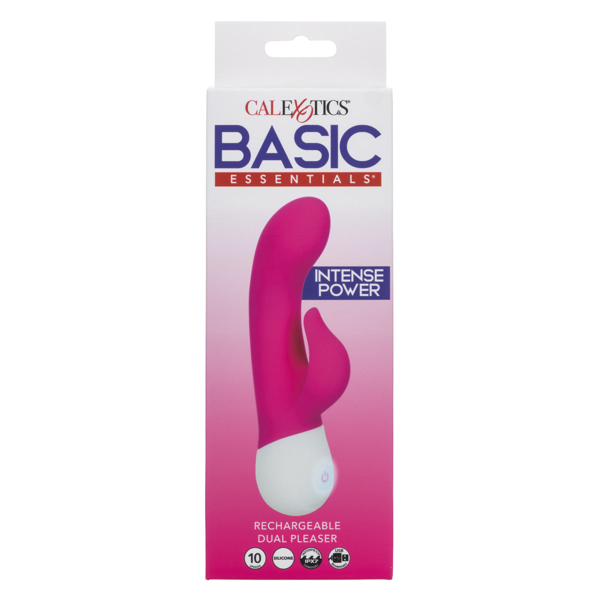 Basic Essentials Rechargeable Dual Pleaser