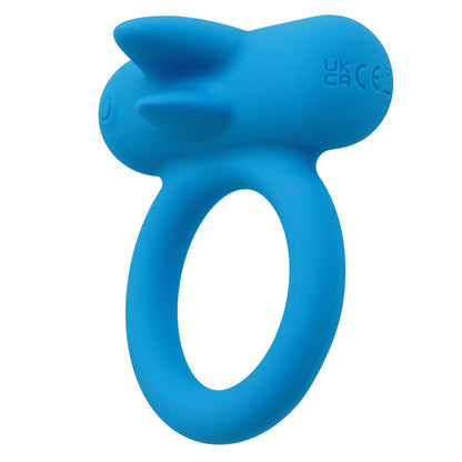 Silicone Rechargeable Double Trouble Cock Ring