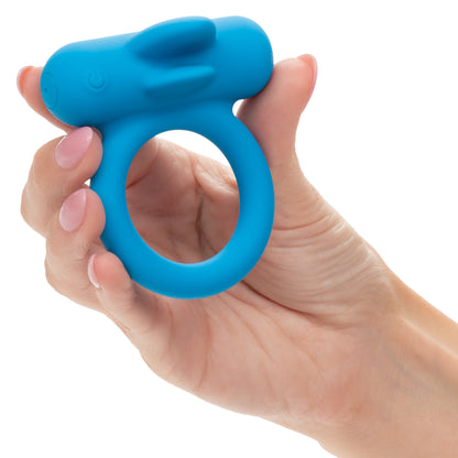 Silicone Rechargeable Double Trouble Cock Ring