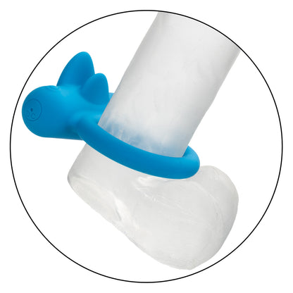 Silicone Rechargeable Double Trouble Cock Ring