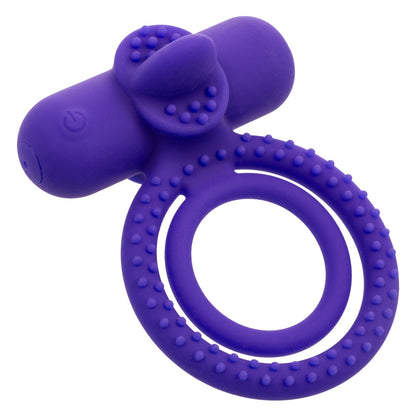 Silicone Rechargeable Dual Climaxer Cock Ring