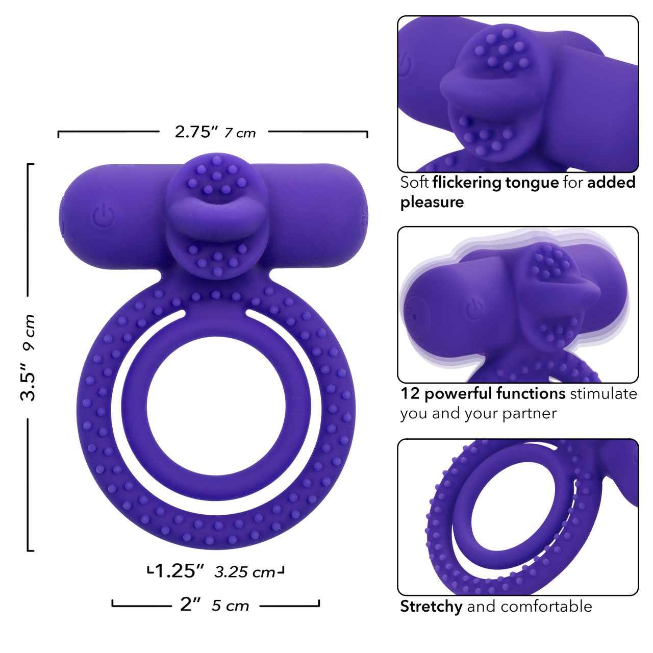 Anneau pénien Raging Bull pour couple 