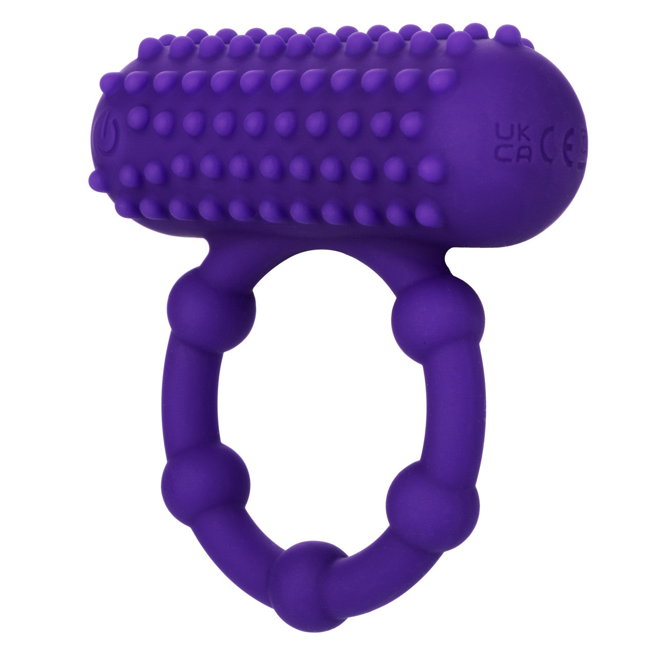 Bague Maximus rechargeable en silicone à 5 perles 