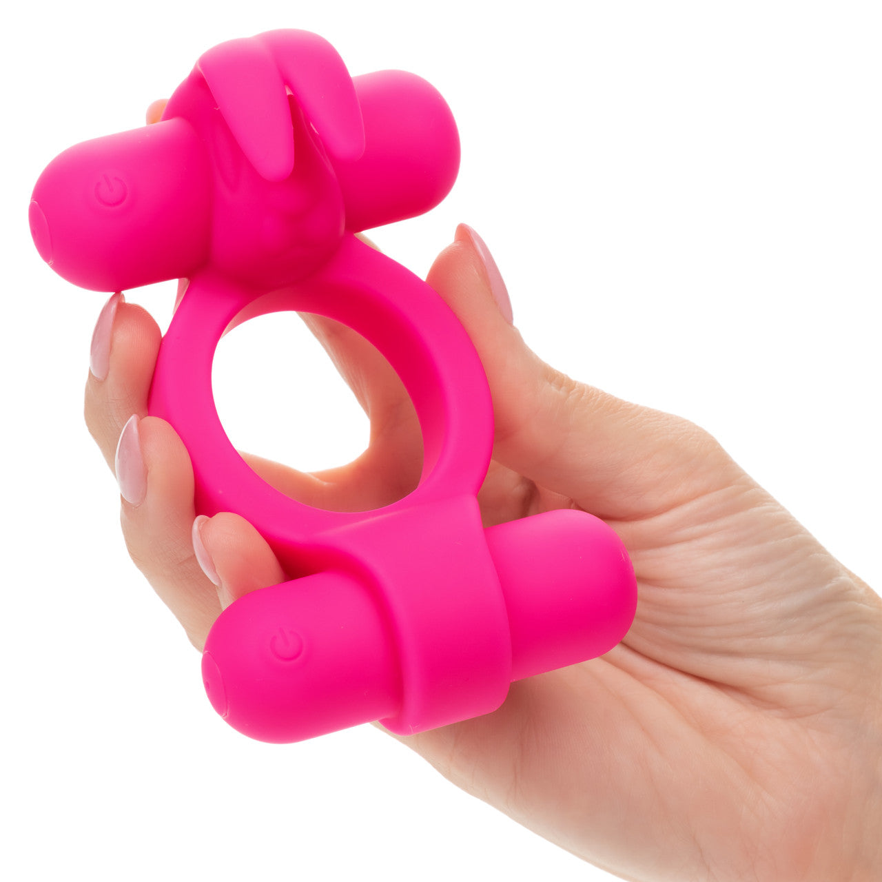 Silicone Rechargeable Rockin Rabbit Cock Ring