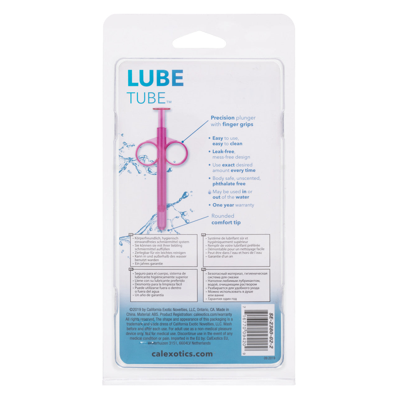 Lot de 2 applicateurs de tube de lubrification - Violet