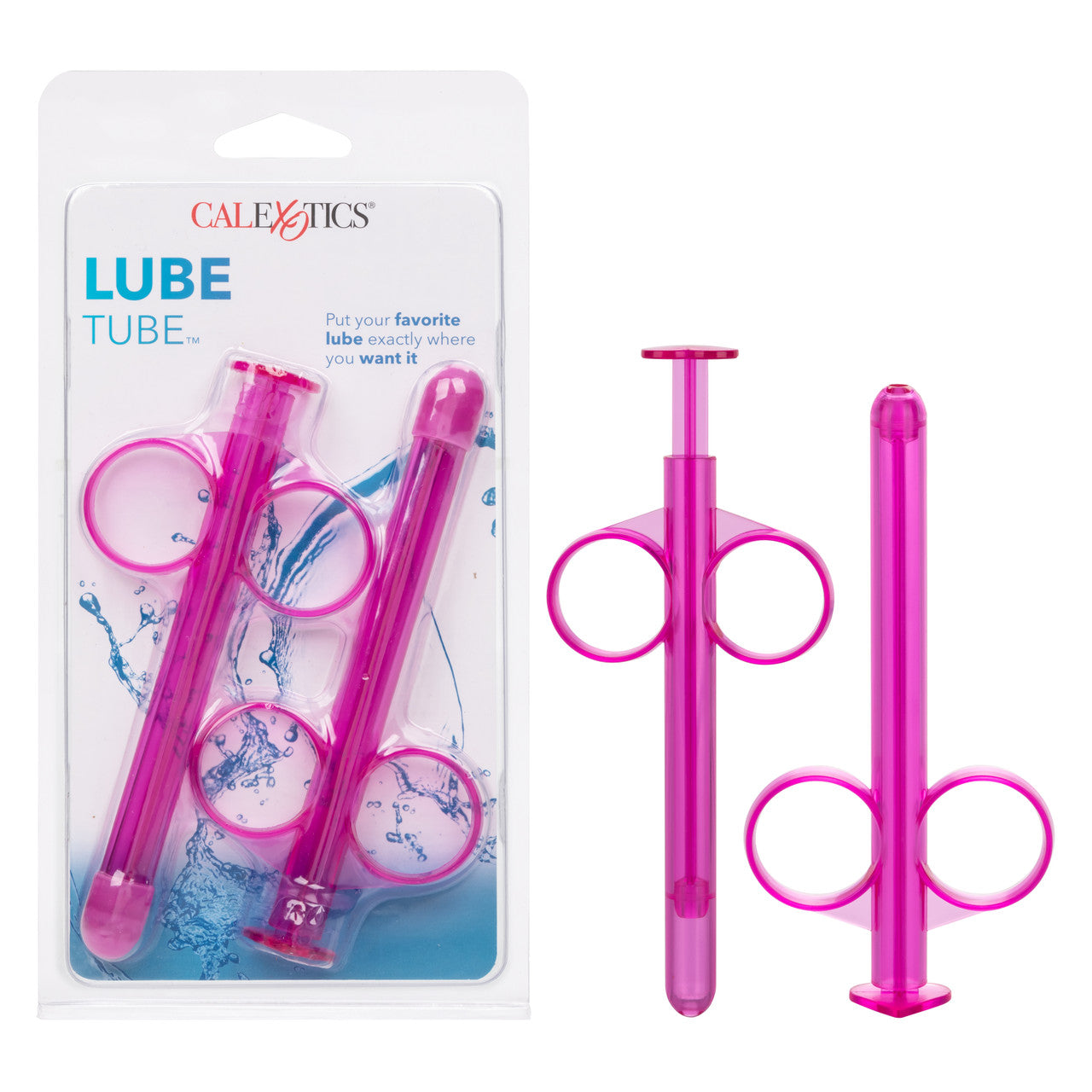 Lot de 2 applicateurs de tube de lubrification - Violet
