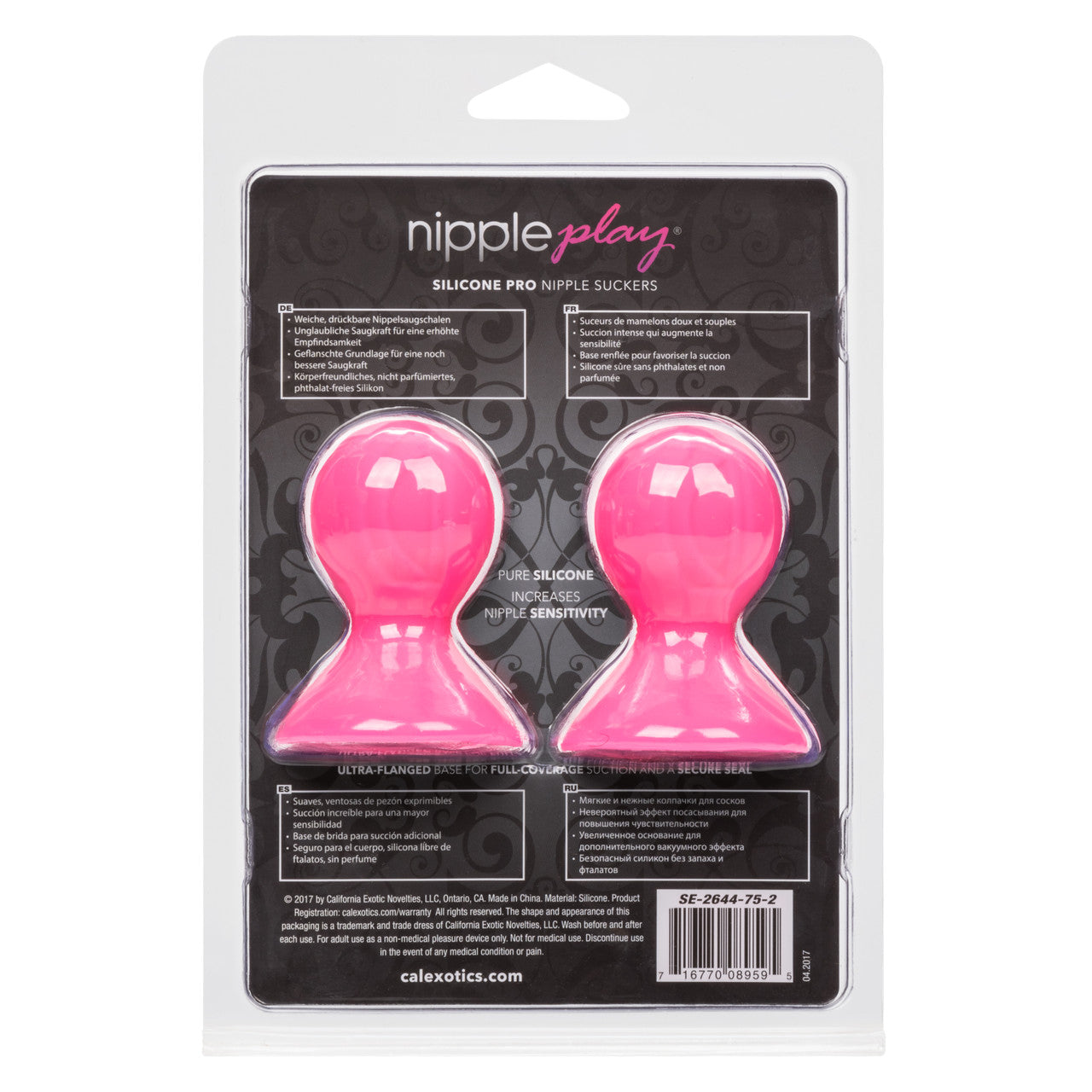 Suce-tétons en silicone Nipple Play Pro - Rose