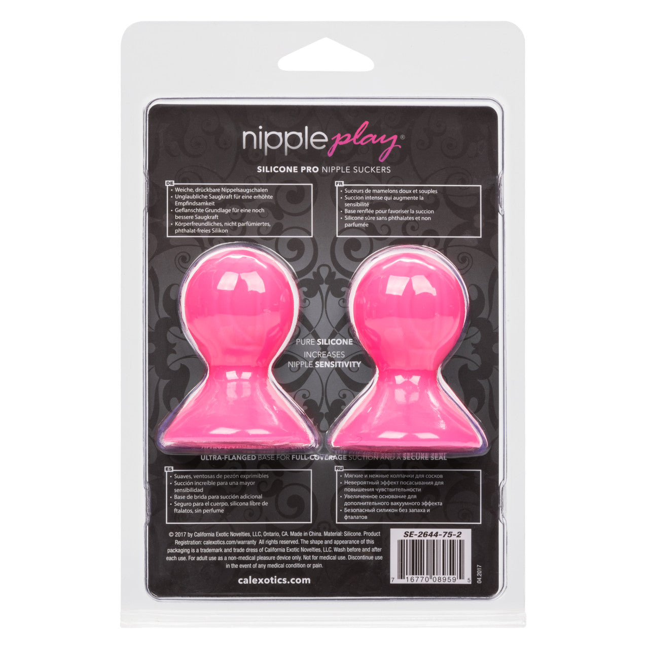 Nipple Play Silicone Pro Nipple Suckers - Pink