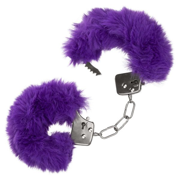 Manchettes en fourrure ultra moelleuses - Violet