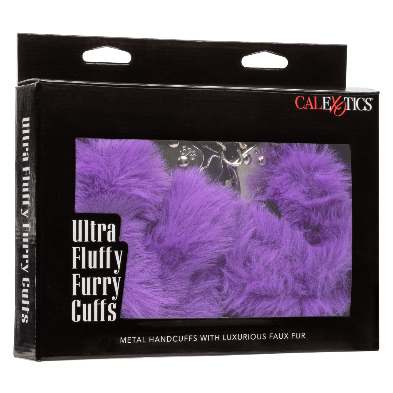 Manchettes en fourrure ultra moelleuses - Violet