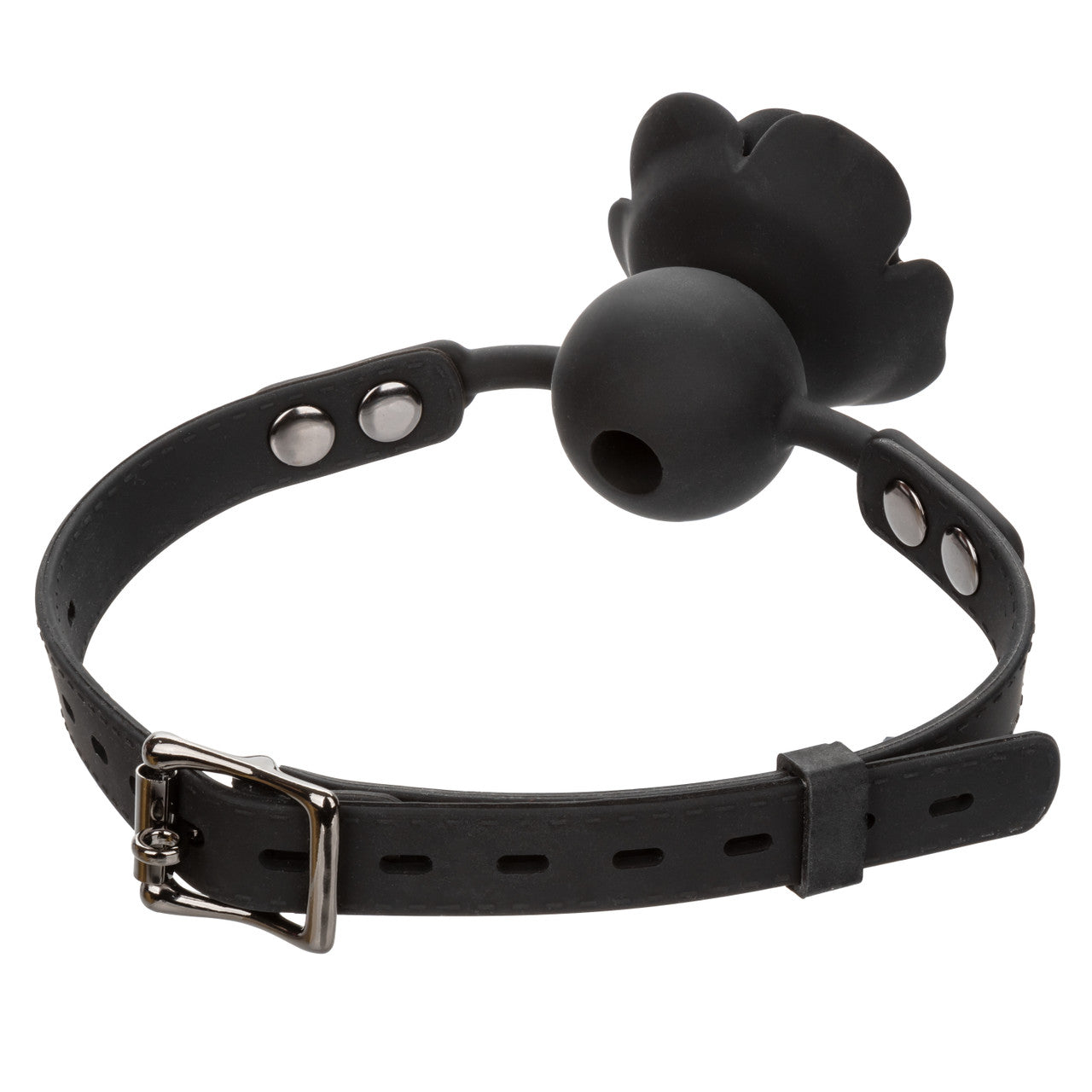 Bâillon amovible interdit en forme de rose