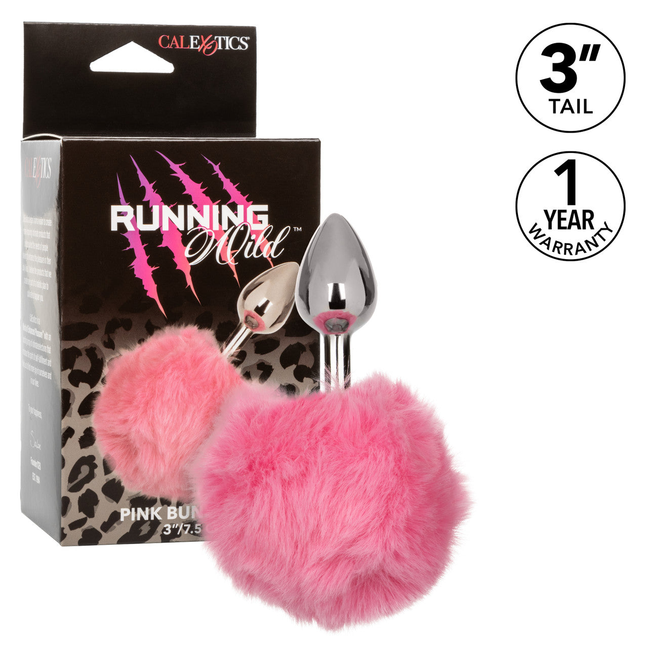 CalExotics Running Wild Pink Bunny Plug