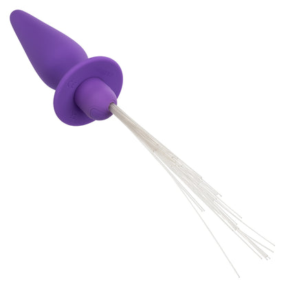 Southern Lights Vibrating Light Up Anal Probe - Purple