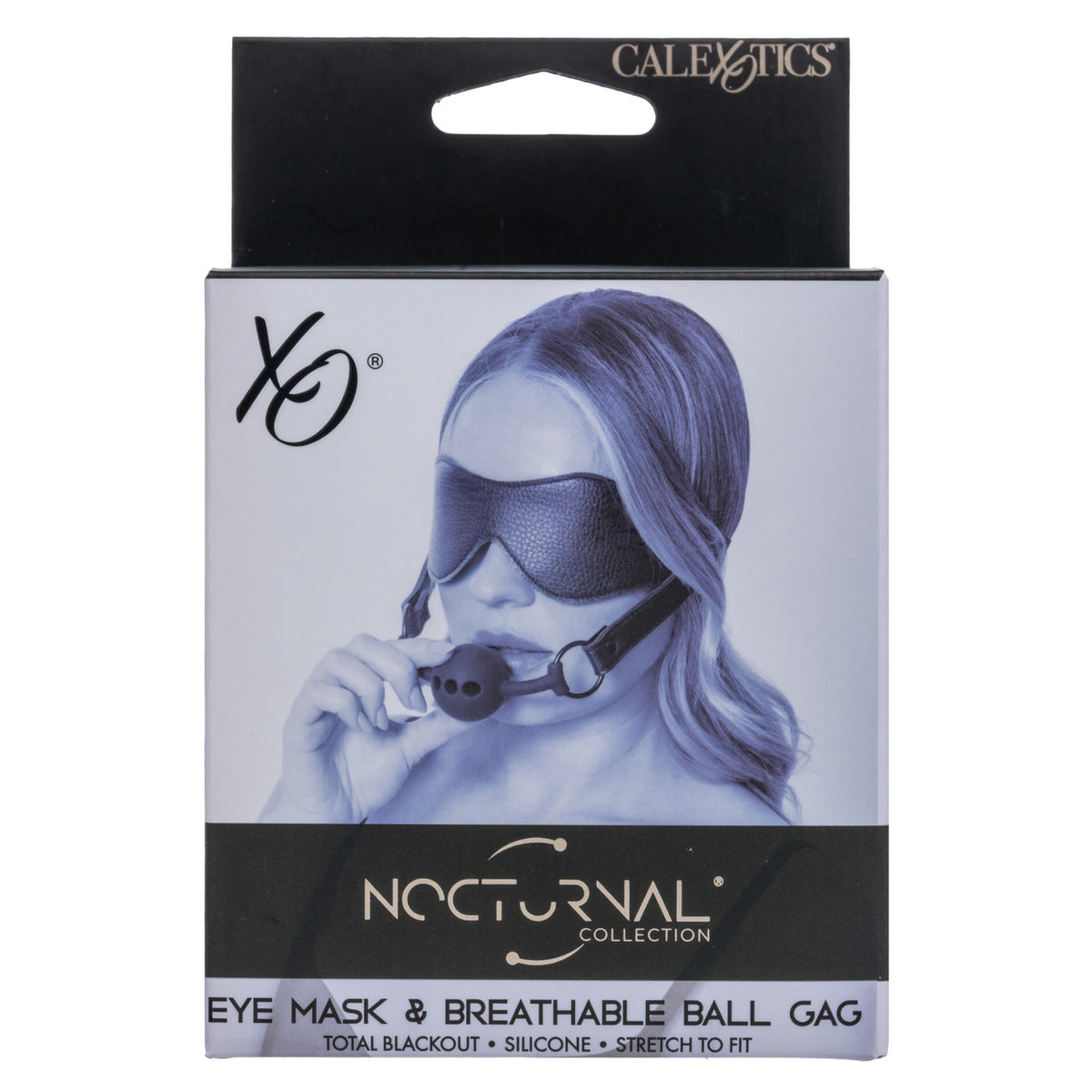 Nocturnal Collection Eye Mask & Breathable Ball Gag