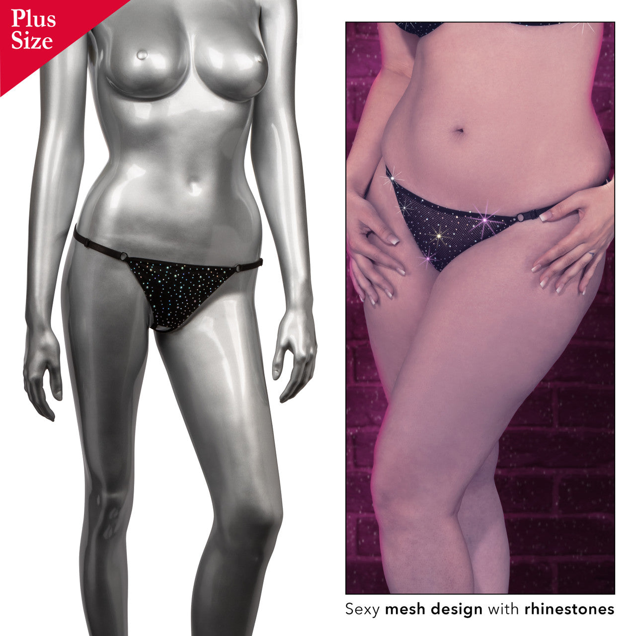 String Ouvert Grande Taille Radiance