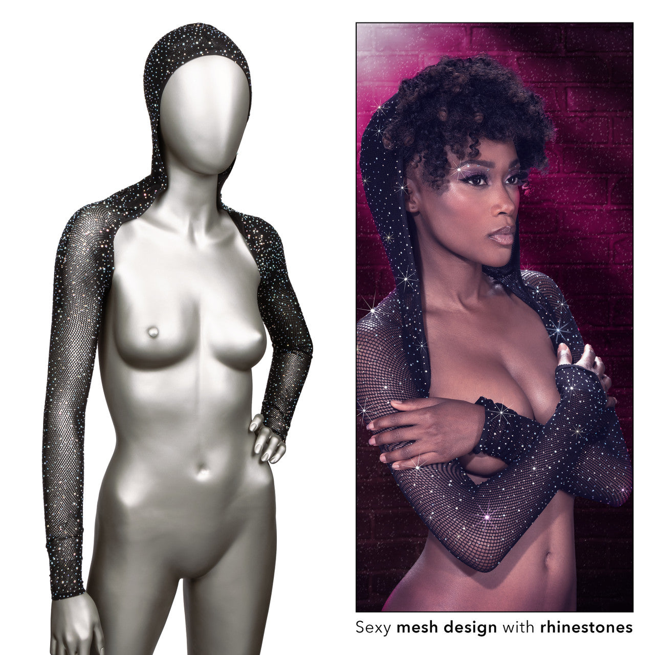 Boléro à capuche Radiance