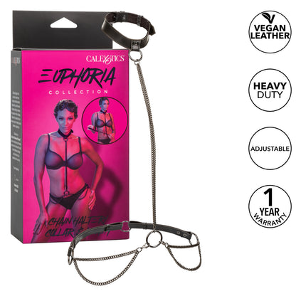 Euphoria Collection Chain Halter/Collar & Leash