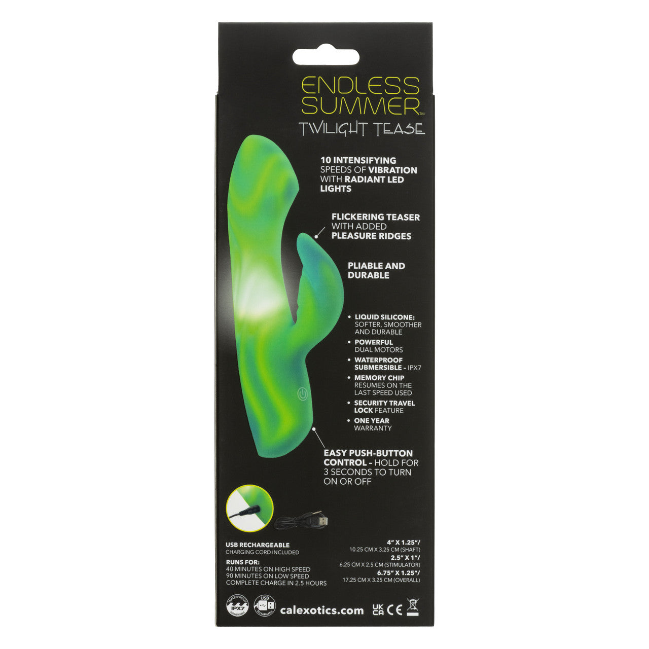 Endless Summer Twilight Tease Dual Motor Massager