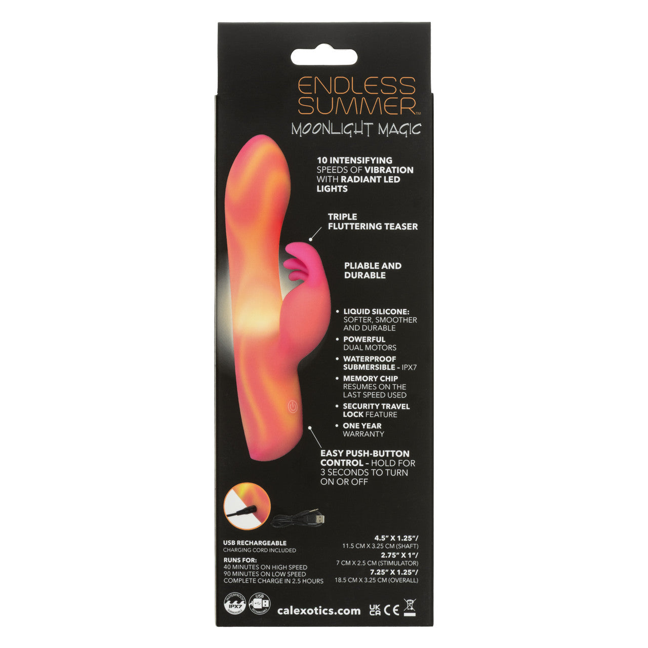 Endless Summer Moonlight Magic Dual Motor Massager