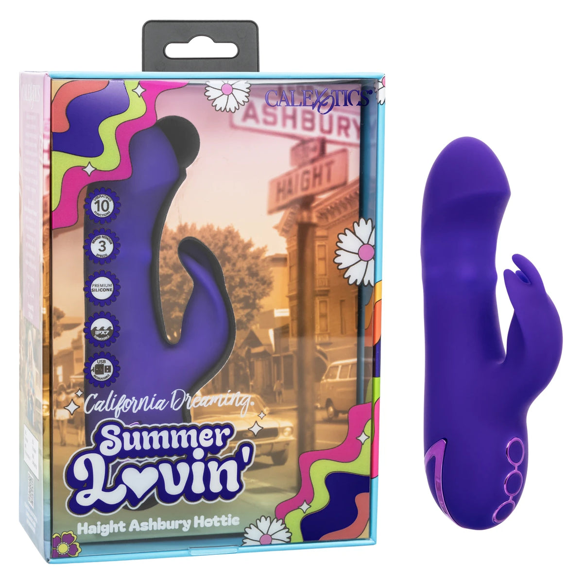 Summer Lovin' Haight Ashbury Hottie Rabbit Vibrator