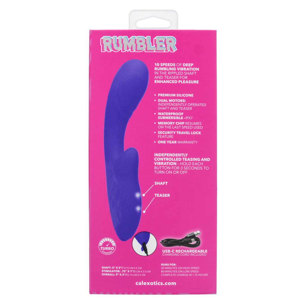 Rumbler Rumble "G" Vibrating Wand