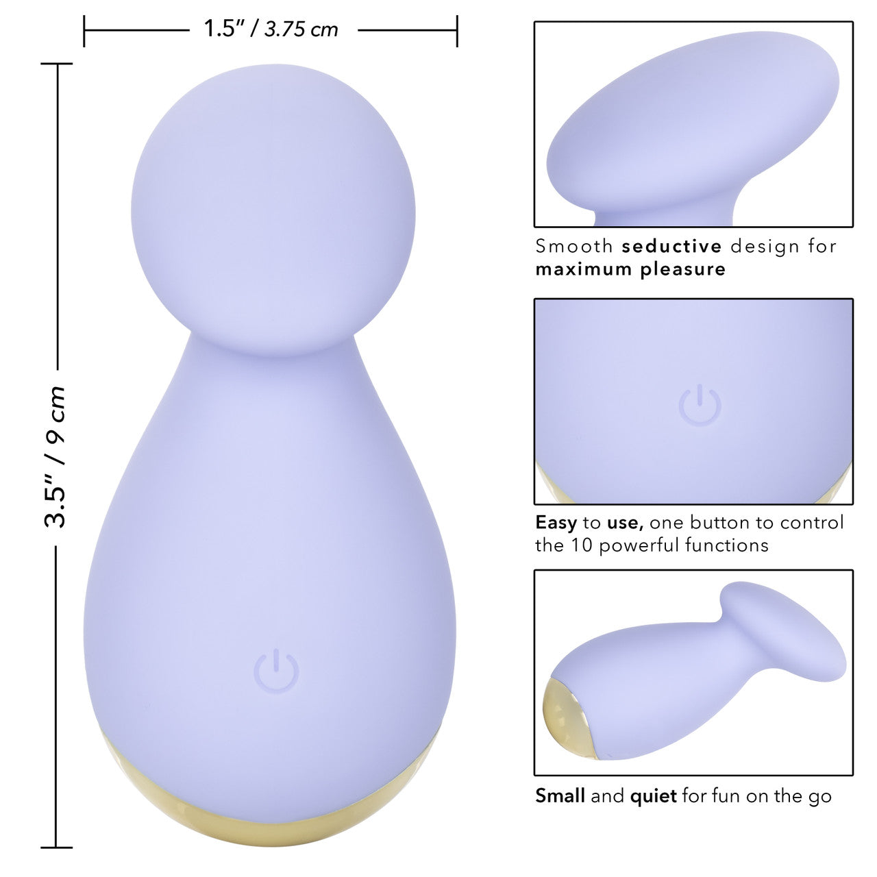 Mini vibromasseur Slay #EnticeMe 