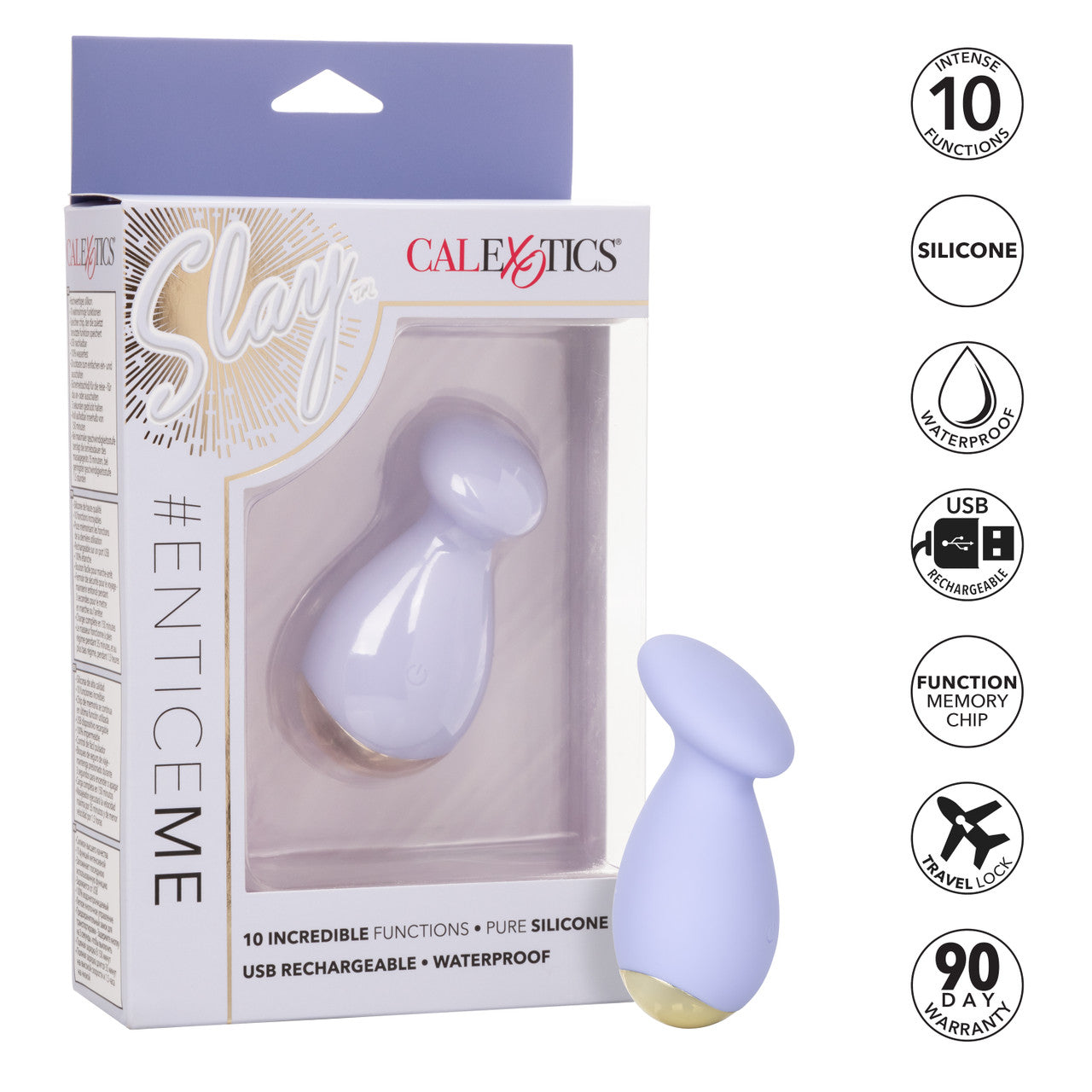 Mini vibromasseur Slay #EnticeMe 