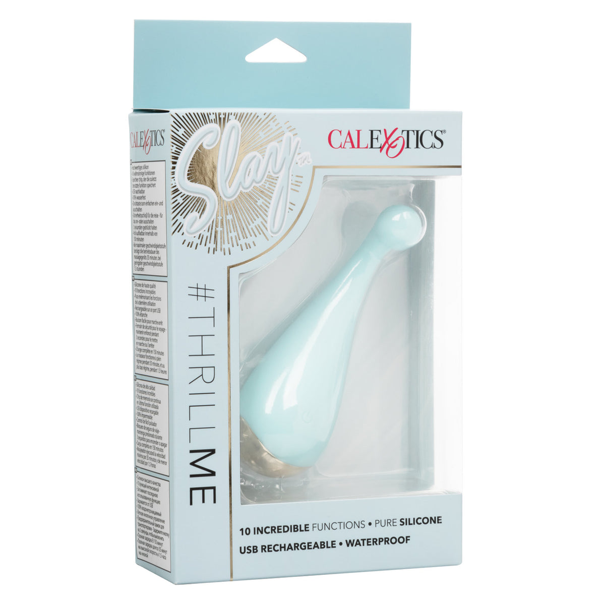 Mini vibromasseur chatouilleur Slay #ThrillMe 