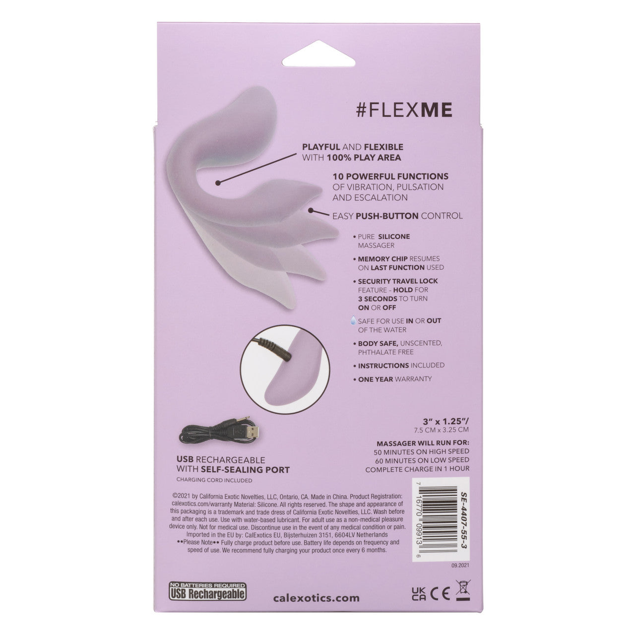 Vibromasseur en silicone Slay #FlexMe 